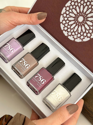Nail Polish Set 4 Piece (Choose Your Colors) - 786 Cosmetics