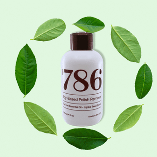 Soy Nail Polish Remover With Jojoba Seed & Tea Tree Oil - 786 Cosmetics