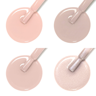 Blush & Bare 4-Piece Nail Polish Set - 786 Cosmetics
