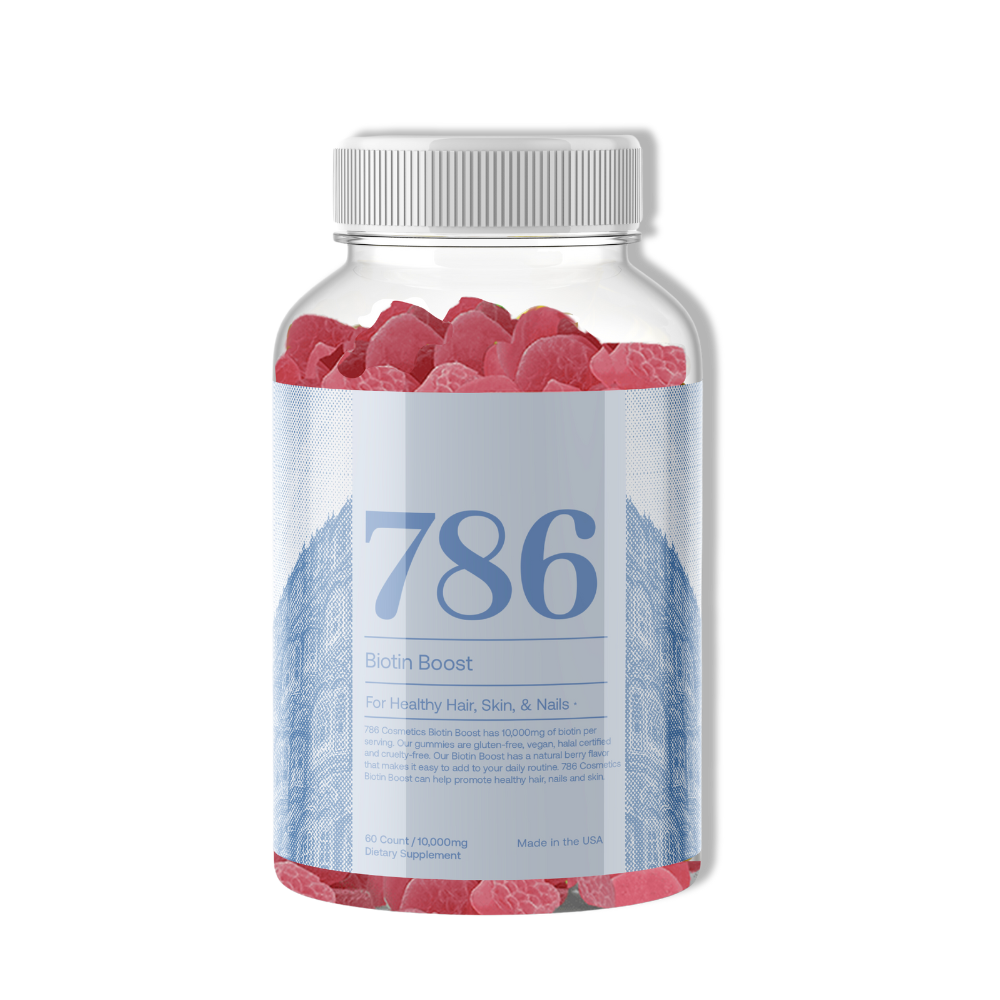 786 Biotin Boost - Halal Vitamins for Hair, Skin, and Nails