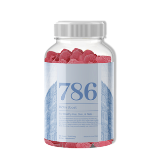786 Biotin Boost - Halal Vitamins for Hair, Skin, and Nails - 786 Cosmetics