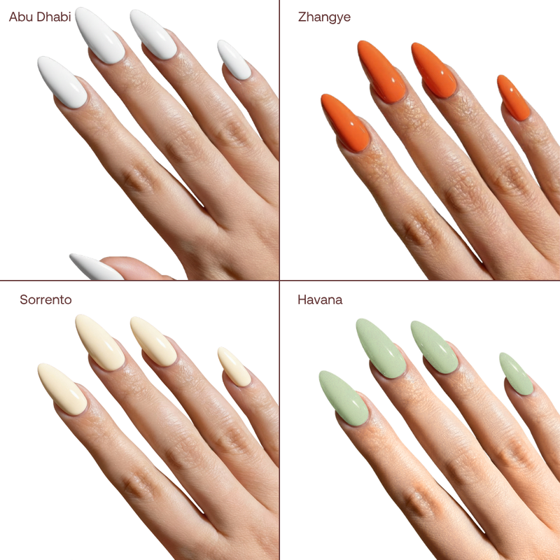 Riviera Collection - 4  Piece Nail Polish Set