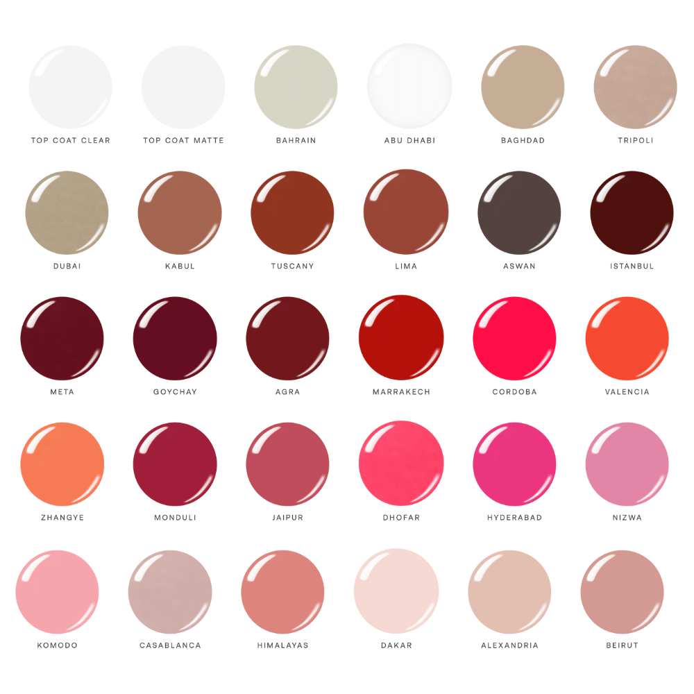 Nail Polish Set 3 Piece (Choose Your Colors) - 786 Cosmetics
