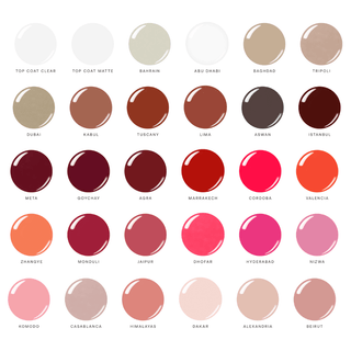 Nail Polish Set 6 Piece (Choose Your Colors) - 786 Cosmetics