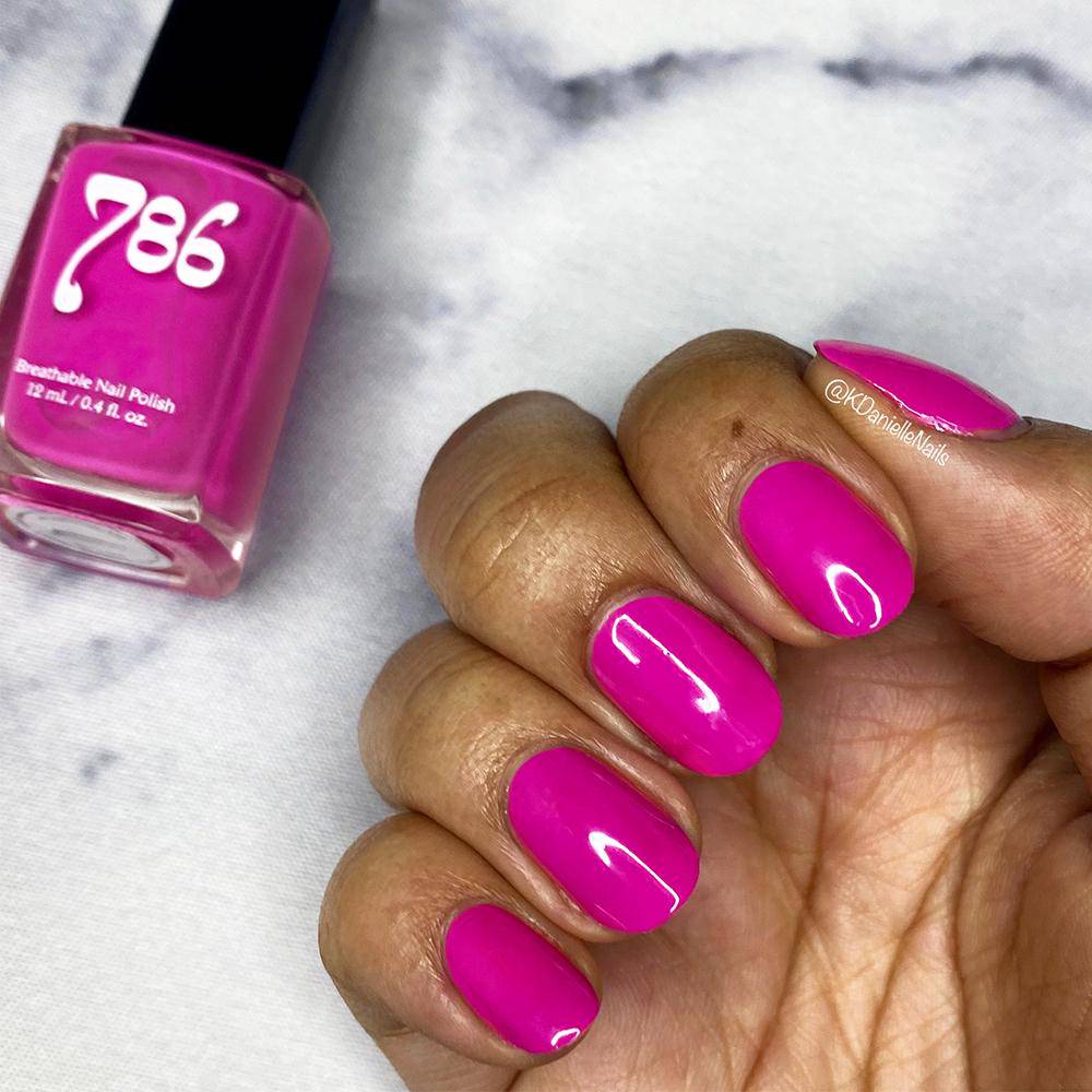 Abu Dhabi and Chamarel - Breathable Nail Polish (2 Piece Set) - 786 Cosmetics