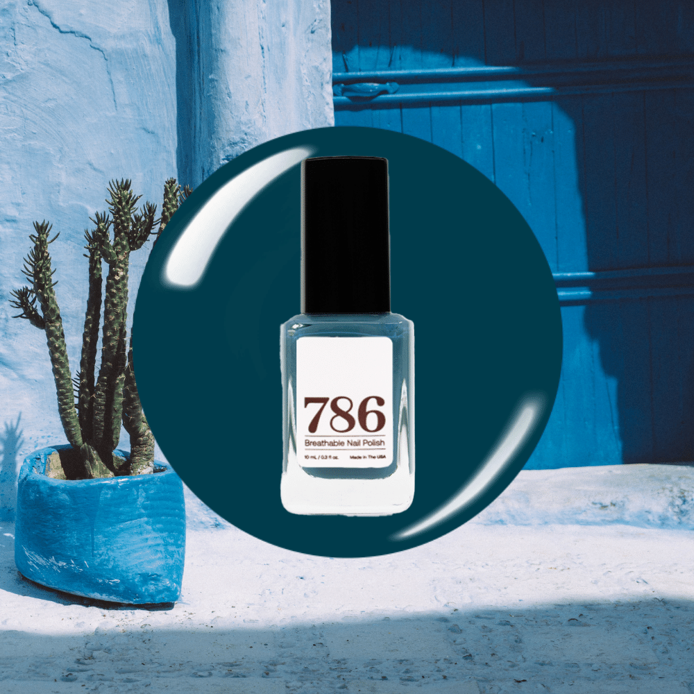 Beirut and Chefchaouen - Breathable Nail Polish (2 Piece Set) - 786 Cosmetics