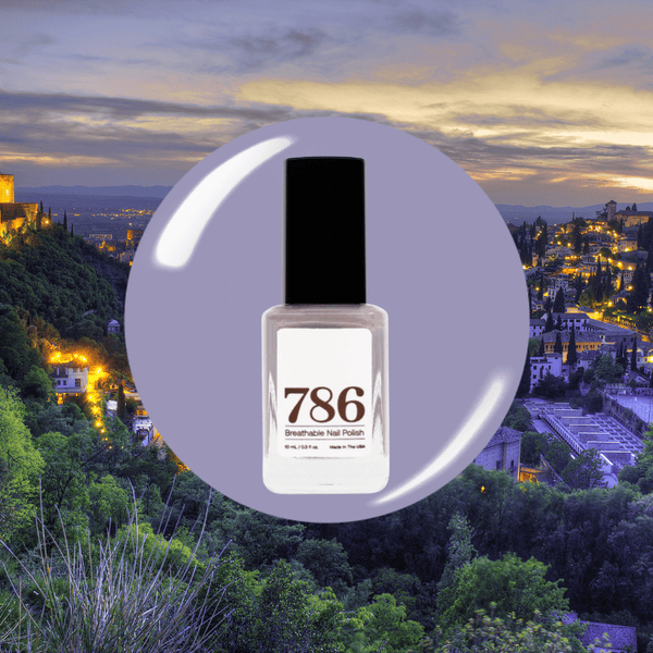 Granada and Shiraz - Breathable Nail Polish (2 Piece Set) - 786 Cosmetics