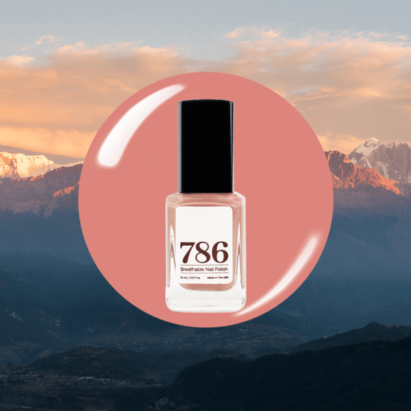 Himalayas and Meta - Breathable Nail Polish (2 Piece Set) - 786 Cosmetics