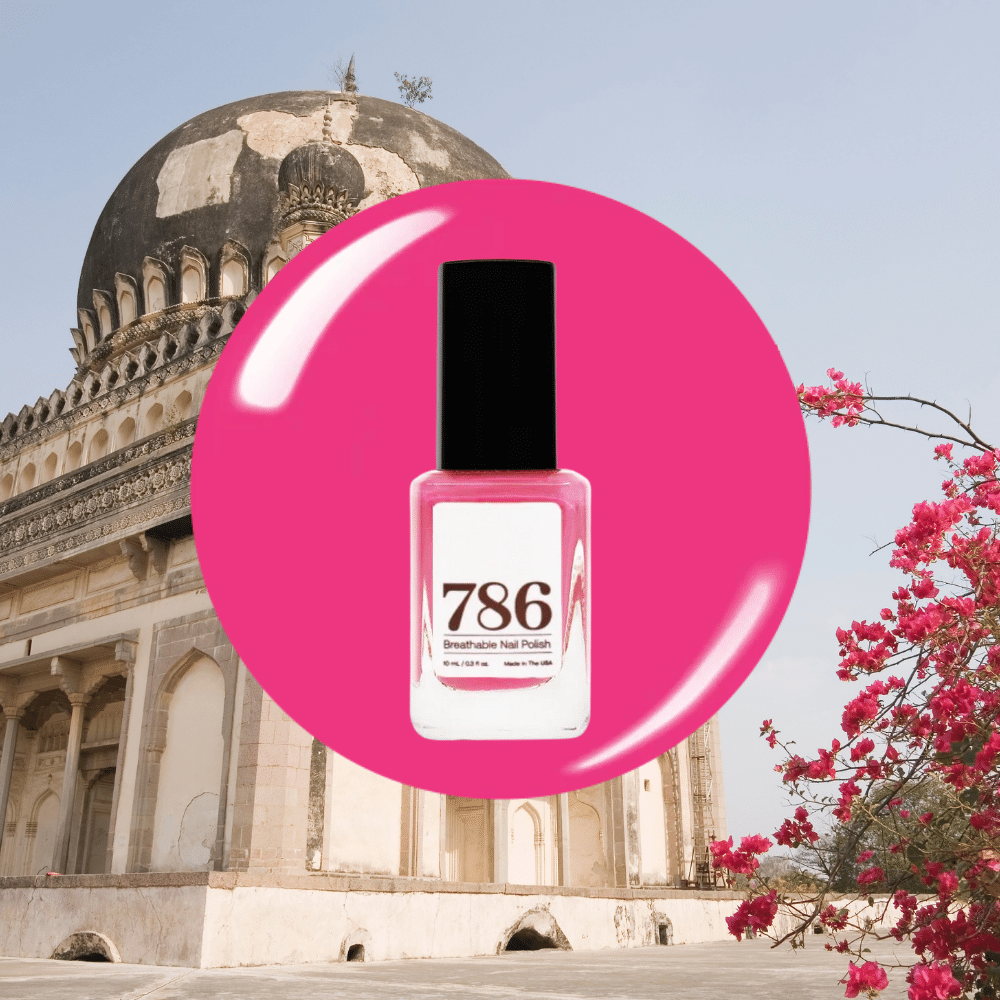 Hyderabad and Casablanca - Breathable Nail Polish (2 Piece Set) - 786 Cosmetics