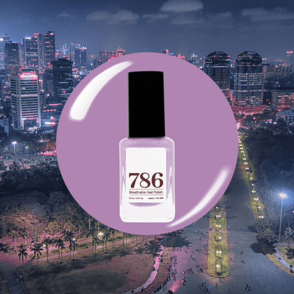Jakarta and Brunei - Breathable Nail Polish (2 Piece Set) - 786 Cosmetics