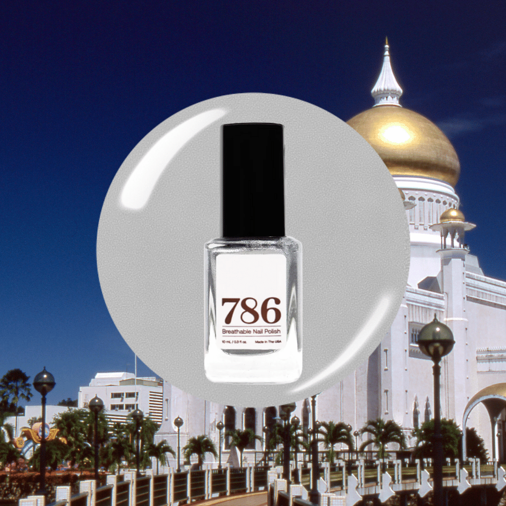 Jakarta and Brunei - Breathable Nail Polish (2 Piece Set) - 786 Cosmetics