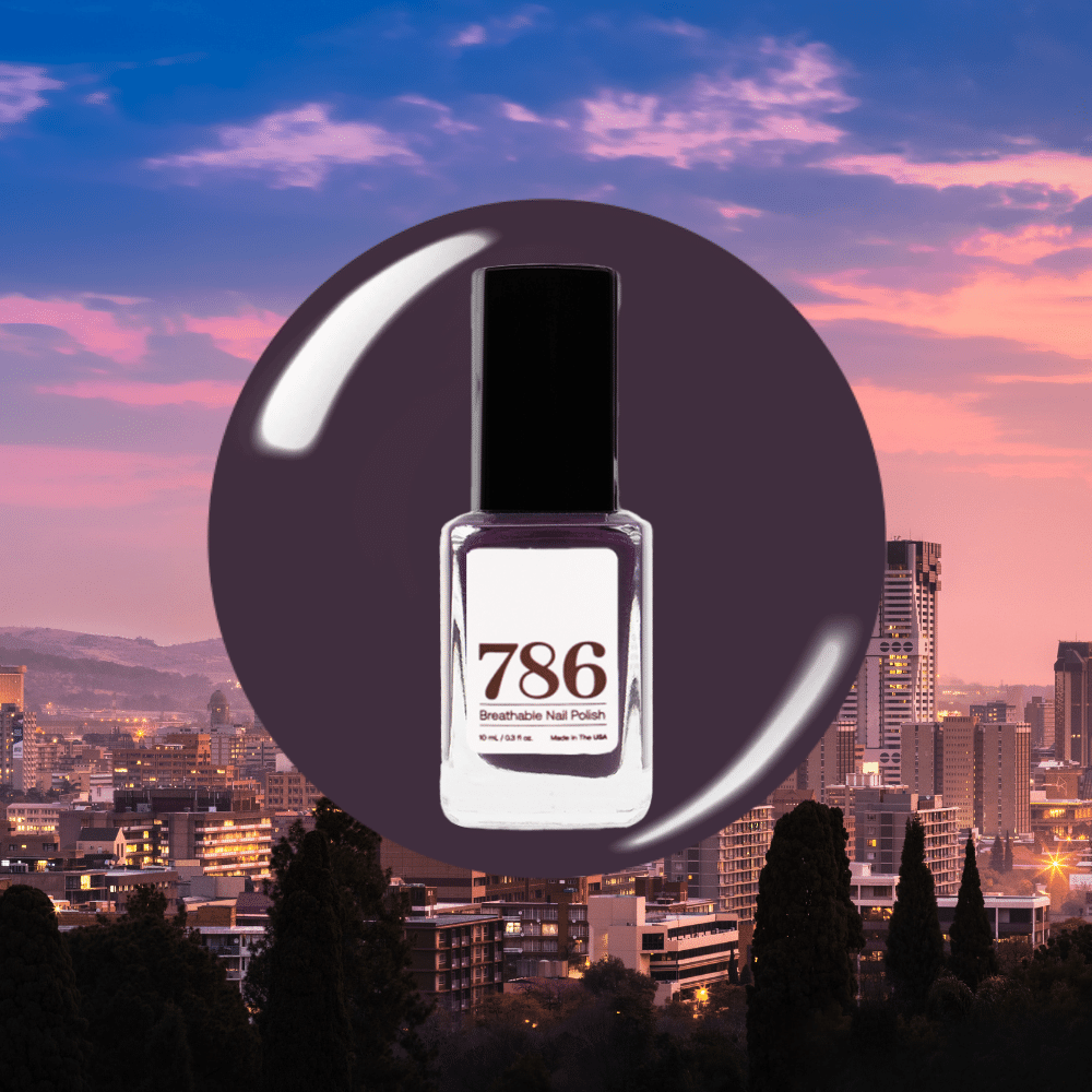 Kashmir and Pretoria - Breathable Nail Polish (2 Piece Set) - 786 Cosmetics