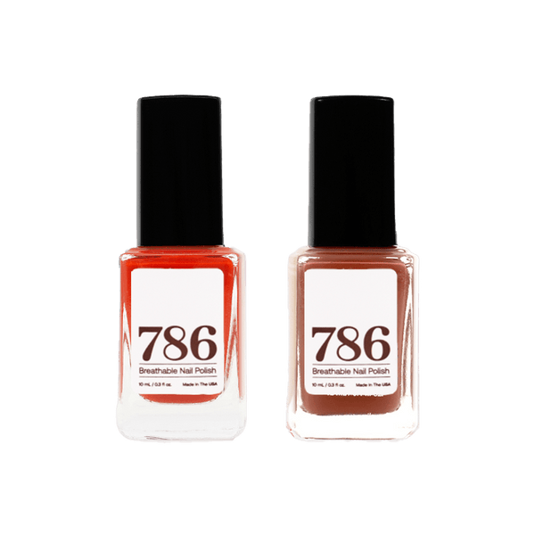 Marrakech and Tuscany - Breathable Nail Polish (2 Piece Set) - 786 Cosmetics